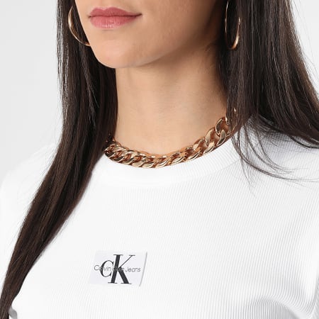 Calvin Klein - Tee Shirt Femme 2687 Blanc