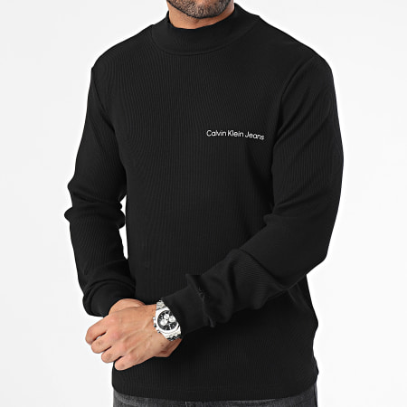 Calvin Klein - Tee Shirt Manches Longues 4677 Noir