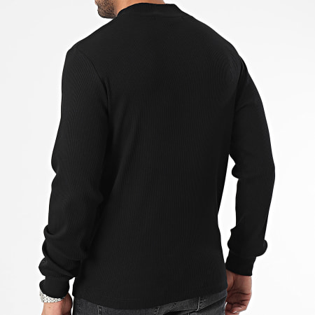 Calvin Klein - Maglietta a maniche lunghe 4677 nero
