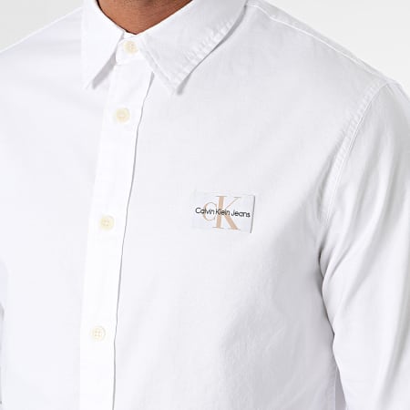 Calvin Klein - Camicia a maniche lunghe 5027 Bianco