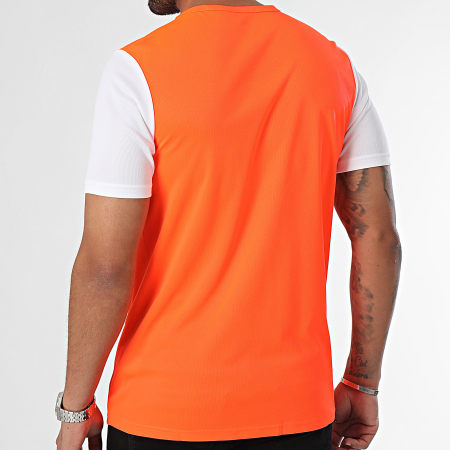 Adidas Sportswear - Tee Shirt Estro 19 DP3236 Orange Fluo Blanc