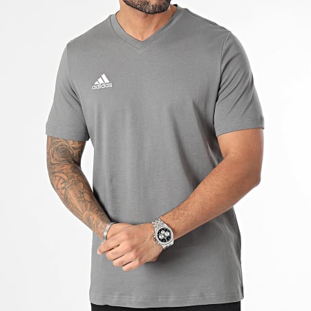 Adidas Sportswear - Maglietta con scollo a V Ent22 HC0449 Grigio