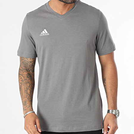 Adidas Performance - Camiseta cuello pico Ent22 HC0449 Gris