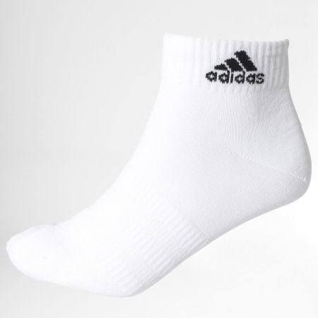 Adidas Performance - Juego de 3 pares de calcetines blancos HT3430