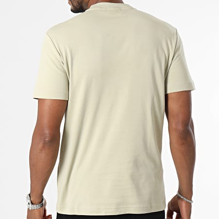 Calvin Klein - Camiseta Micro Logo Interlock 9894 Beige