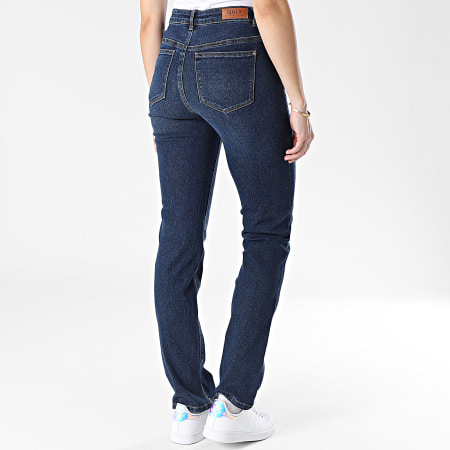 Only - Jeans slim da donna Sui Mid Blue Denim