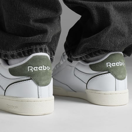 Reebok - Club C Bulc Sneakers 100032937 Footwear White Varsity Green Chalk