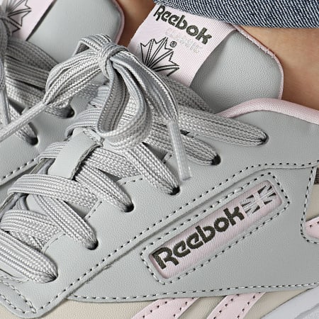 Reebok - Baskets Femme Club C Double Reverse 100033629 Footwear White Lucid Lilac