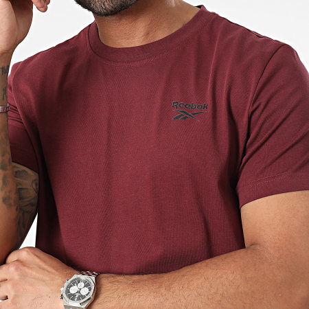 Reebok - Tee Shirt Chest Logo Bordeaux