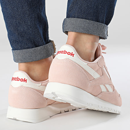 Reebok - Baskets Femme Classic Leather 100033451 Possibly Pink Chalk