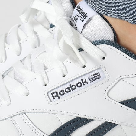 Reebok - Baskets Femme Classic Leather 100033588 Footwear White Hoops Blue Reebok Rubber Gum