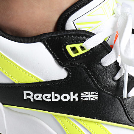 Reebok - Sneakers BB 4000 II 100033434 Nero Solar Acid Yellow Cloud White