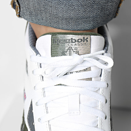 Reebok - LX2200 Zapatillas 100033435 Footwear Blanco Frío Gris 6 Varsity Verde