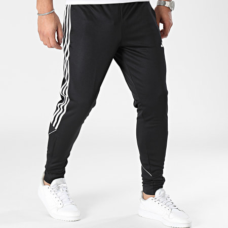 Adidas Sportswear - Pantalon Jogging A Bandes Tiro 23 HS7232 Noir