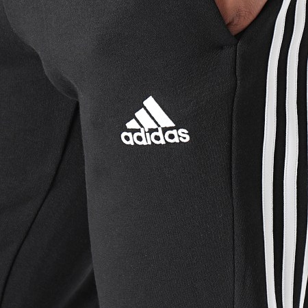 Adidas Sportswear - IB4030 Pantaloni da jogging neri a 3 strisce