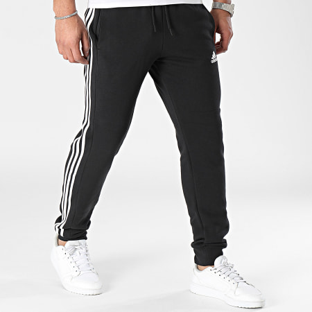 Adidas Sportswear - Pantalon Jogging A Bandes 3 Stripes IB4030 Noir