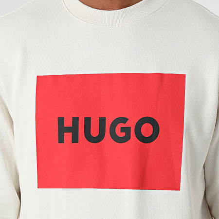 HUGO - Sudadera de cuello redondo Durago 504679144 Blanco