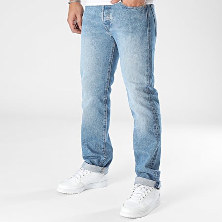 Levi's - 501™ Blue Denim Regular Fit Jeans