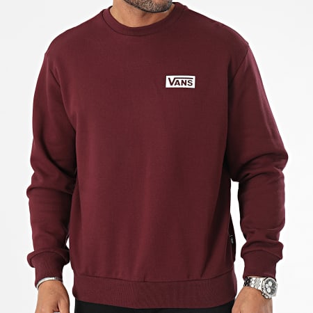 Felpe vans bordeaux sale