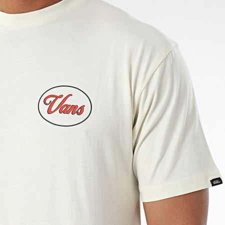 Vans - Maglietta classica beige personalizzata
