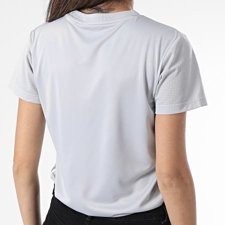 Adidas Performance - Camiseta cuello redondo mujer IA9151 Gris claro