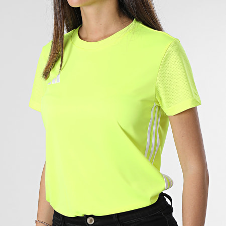 Adidas Performance - Camiseta cuello redondo mujer IB4932 Fluo Yellow