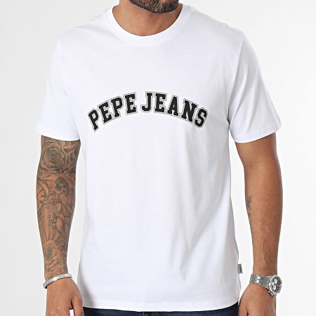 Pepe Jeans - Tee Shirt Clement PM509220 Blanc
