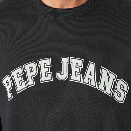 Pepe Jeans - Top Raven con girocollo PM582555 Nero