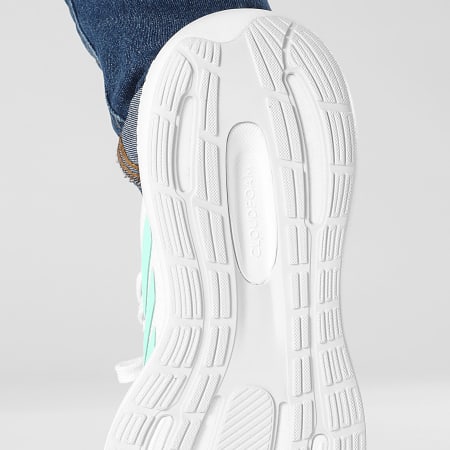 Adidas Sportswear - Baskets Femme Runfalcon 3.0 HP7561 Footwear White Pulse Mint Blue Dawn