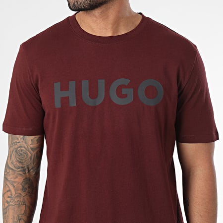 HUGO - Tee Shirt Dulivio 50467556 Marron