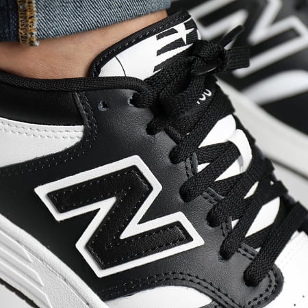 New Balance - Zapatillas BB480LBA Negra Blanca