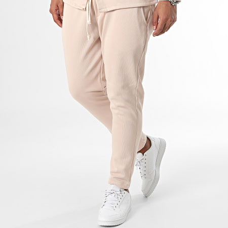 Uniplay - Set di maglia e pantaloni da jogging beige