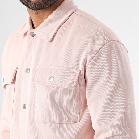 Uniplay - Conjunto de sobrecamisa y pantalón de chándal rosa palo