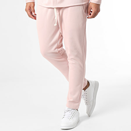 Uniplay - Set di maglia e pantaloni da jogging rosa pallido