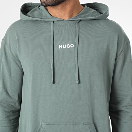 HUGO - Sweat Capuche Linked 50505110 Vert