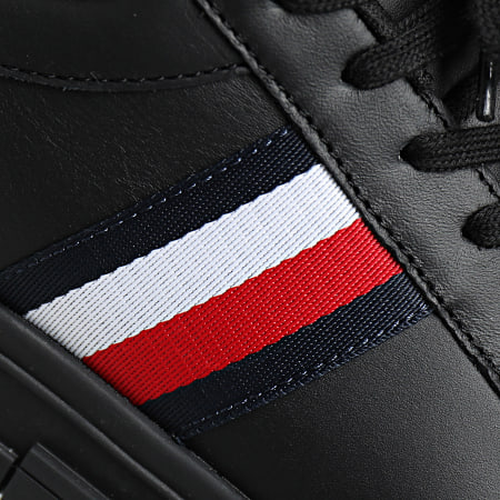 Tommy Hilfiger - Baskets Supercut Stripes Essential 4895 Black