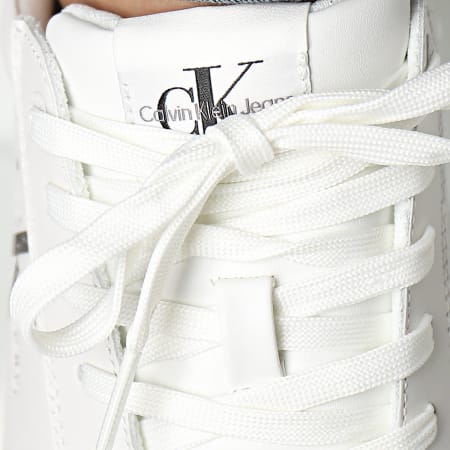 Calvin Klein - Chunky Cupsole Mono 0681 Blanco Negro Zapatillas