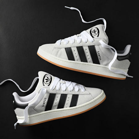 Adidas Originals - Baskets Campus 00s IF8761 Core White Core Black Off  White x Superlaced 