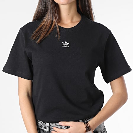 Adidas Originals - Tee Shirt Col Rond Femme IC1826 Noir