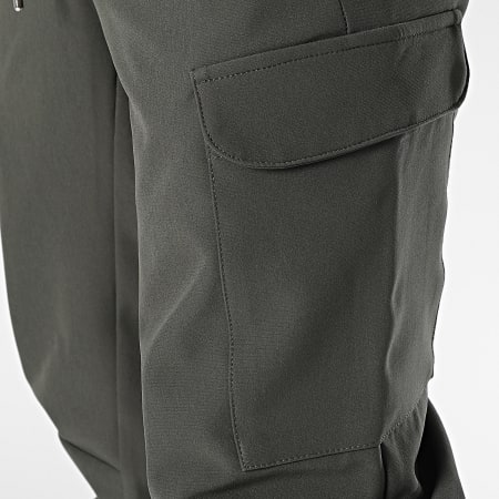 Black Industry - Pantaloni Cargo verde cachi