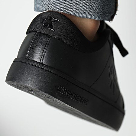 Calvin Klein - Sneakers classiche Cupsole Low 0864 Triple Black