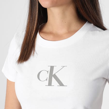 Calvin Klein - Tee Shirt Femme 2961 Blanc