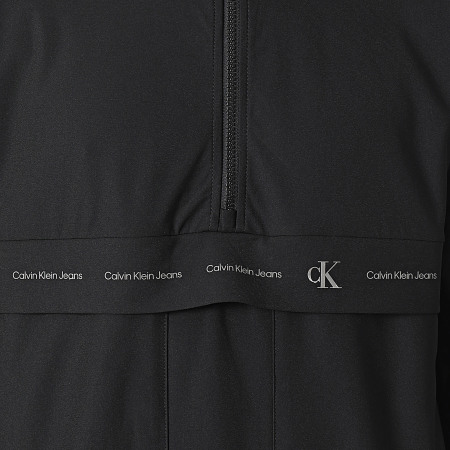 Calvin Klein - Sweat Col Zippé 4954 Noir