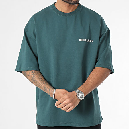 Classic Series - Tee Shirt Oversize Bleu Pétrole