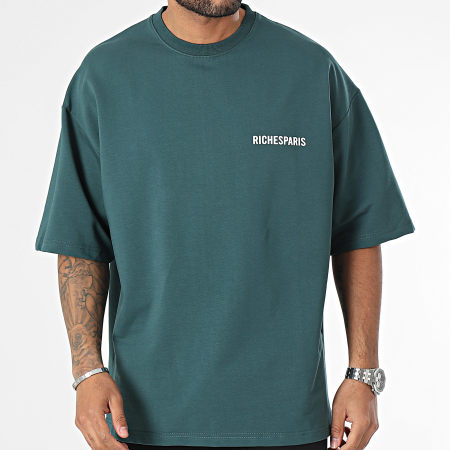 Classic Series - Tee Shirt Oversize Bleu Pétrole