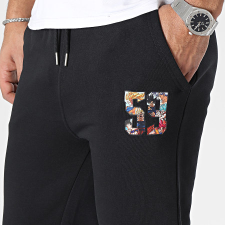 Dragon Ball Z - Pantalones de chándal negros Saiyans