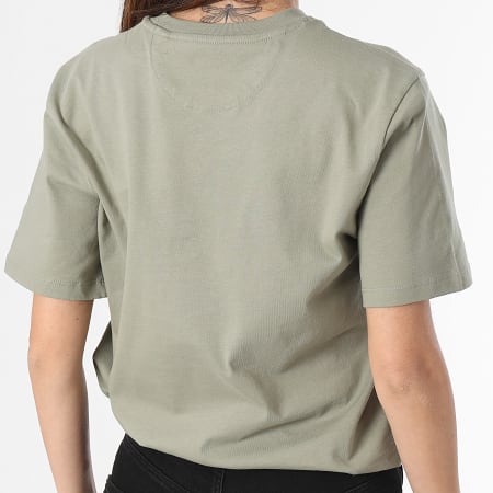 Guess - Camiseta mujer Z4RI01-I3Z14 Verde caqui