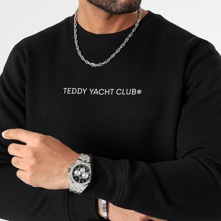 Teddy Yacht Club - Sweat Crewneck Street Couture Gradient Noir