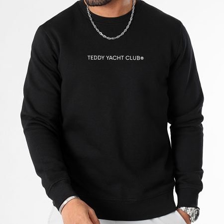 Teddy Yacht Club - Sweat Crewneck Street Couture Gradient Noir