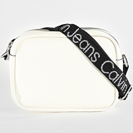Calvin Klein - Sacoche Ultralight Double Zip Camera Bag 1554 Blanc